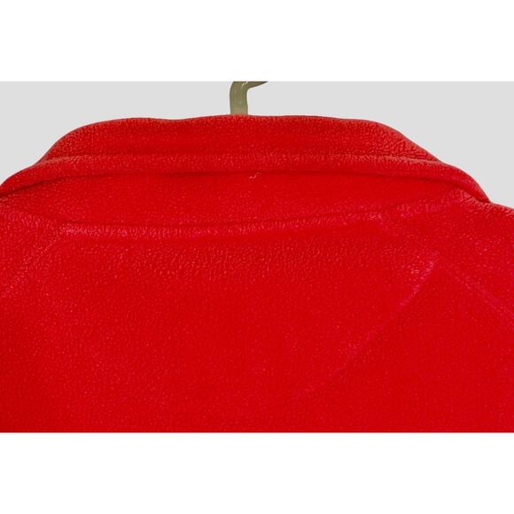 Women's Fleece Vest Embroidered Christmas Xmas 2XL Red Zippered Floral Nordic - Picture 8 of 8